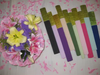 Colour Crepe Paper for Flower Wrapping